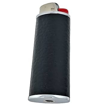Amazon.co.jp: メタルレザーライターケースカバーホルダー。BIC